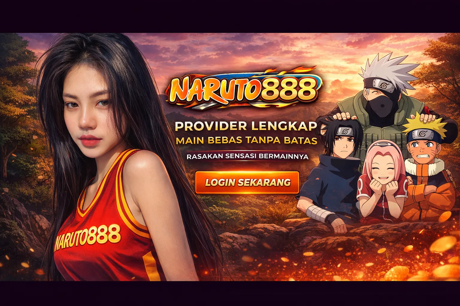 NARUTO888 Login • Game Arcade Buat Player Strategis!