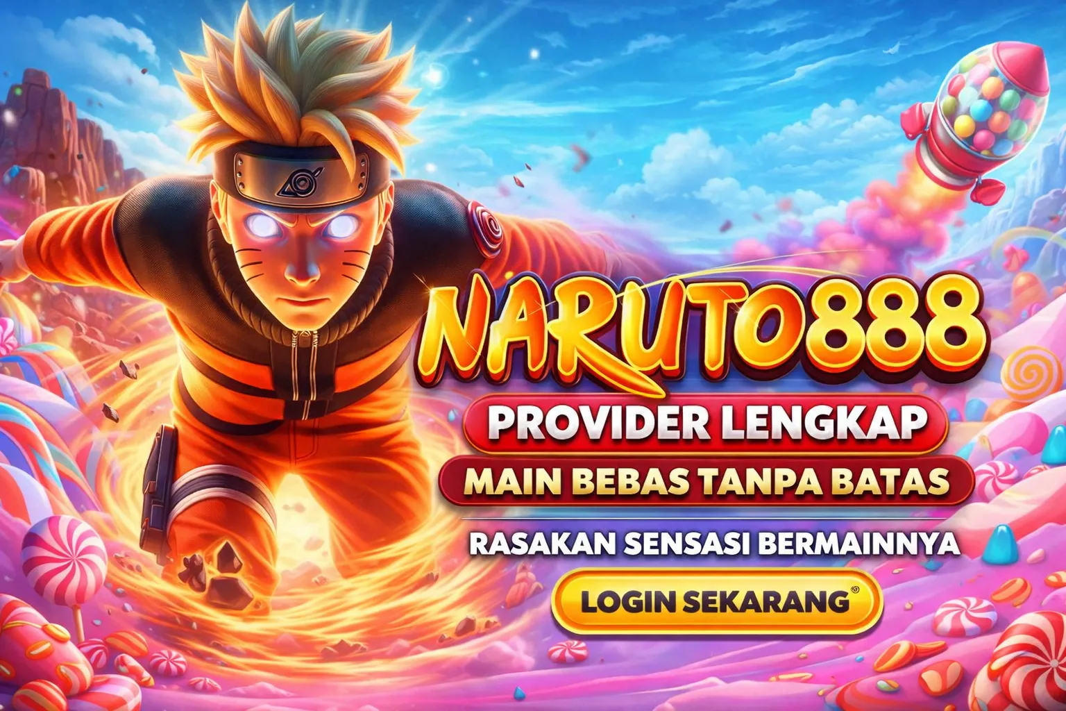 Galeri foto NARUTO888 •  Gaming Digital Arcade Konsep Anime Naruto! di Jakarta